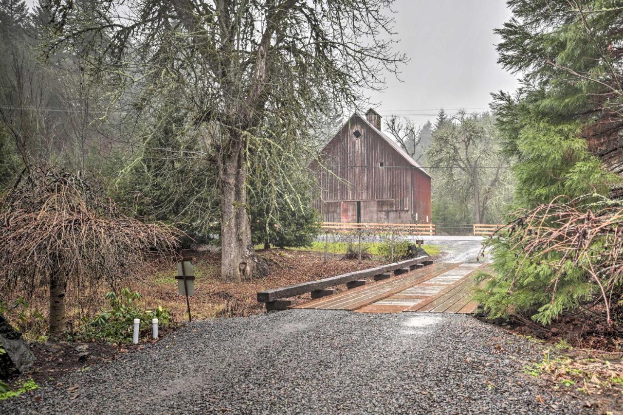 Chic Farmhouse With Creek In Heart Of Wine Country! McMinnville Exterior photo